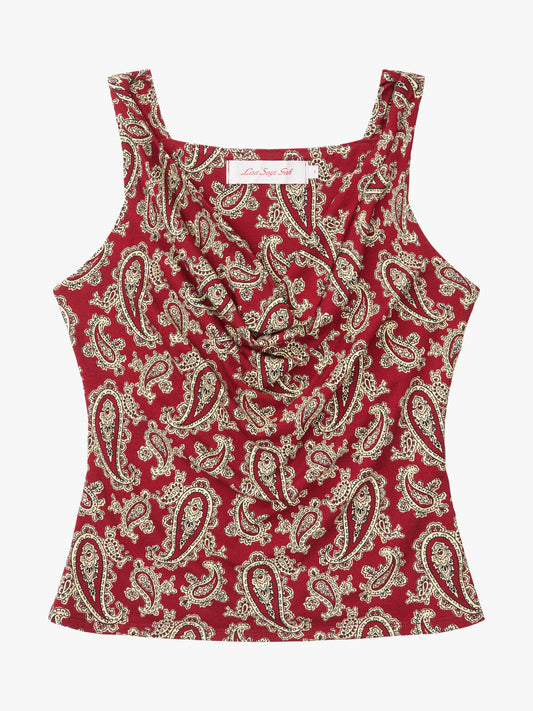 Jean Top - Prairie Paisley