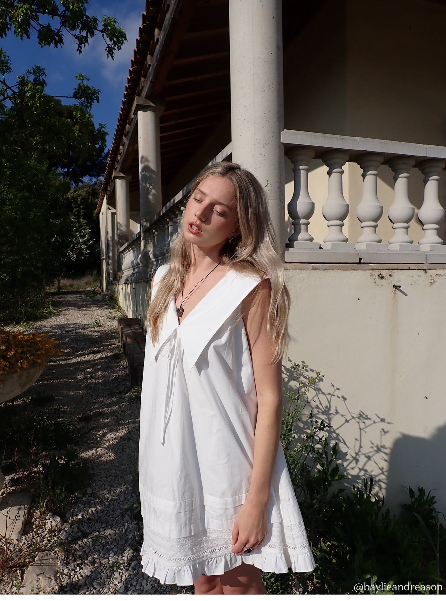 Jenny Mini Dress - Dove