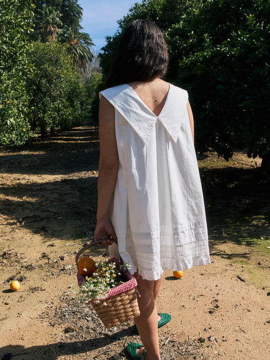 Jenny Mini Dress - Dove