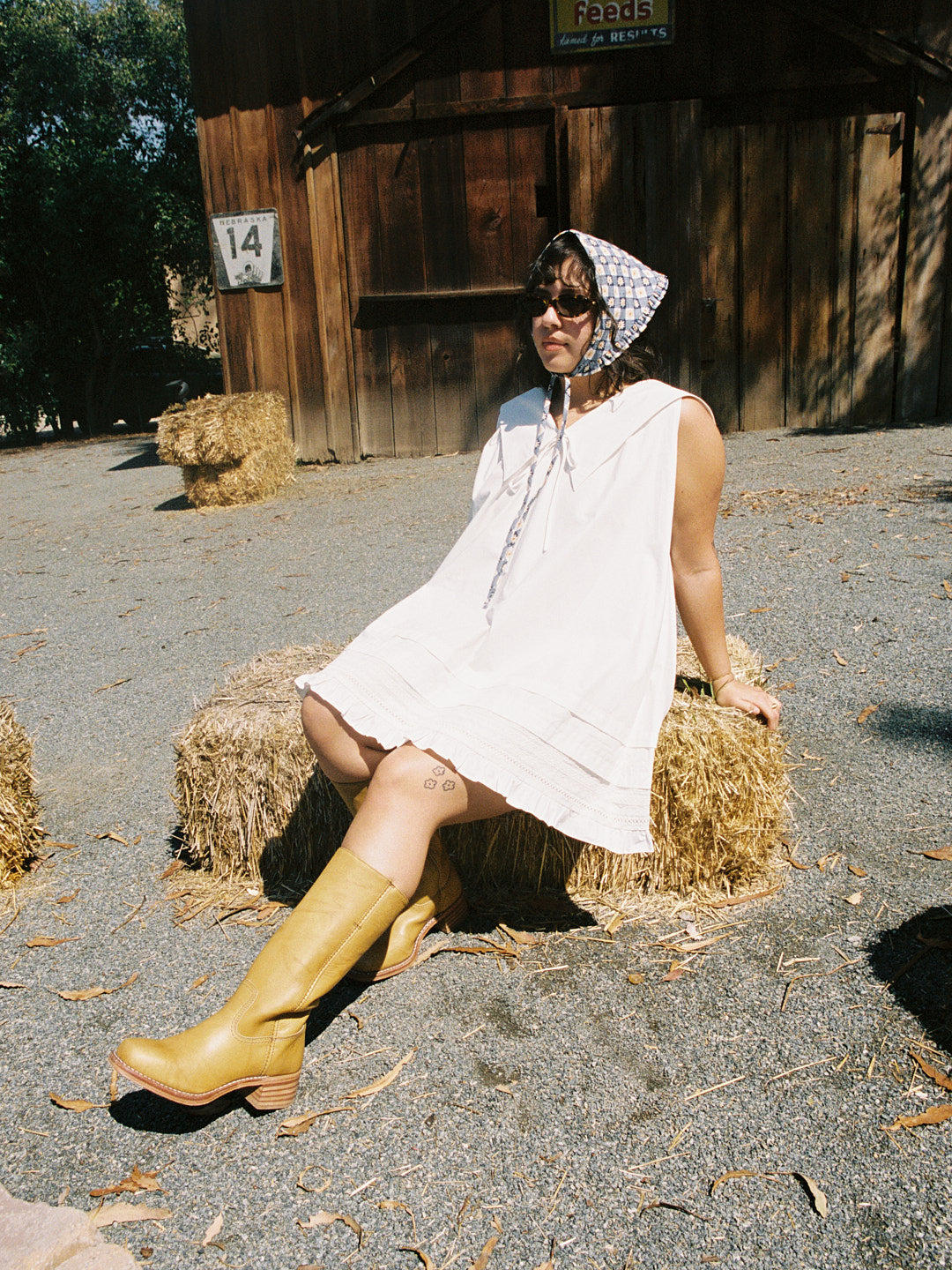 Campus Knee High Boot - Banana