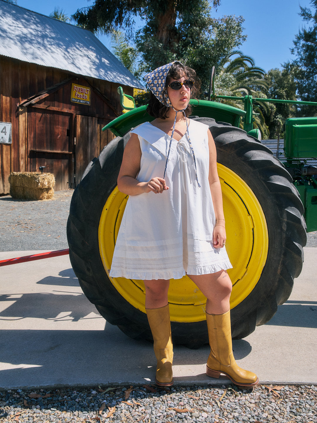 Jenny Mini Dress - Dove