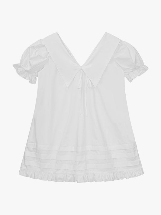 Jenny Short Sleeve Dress - Dove