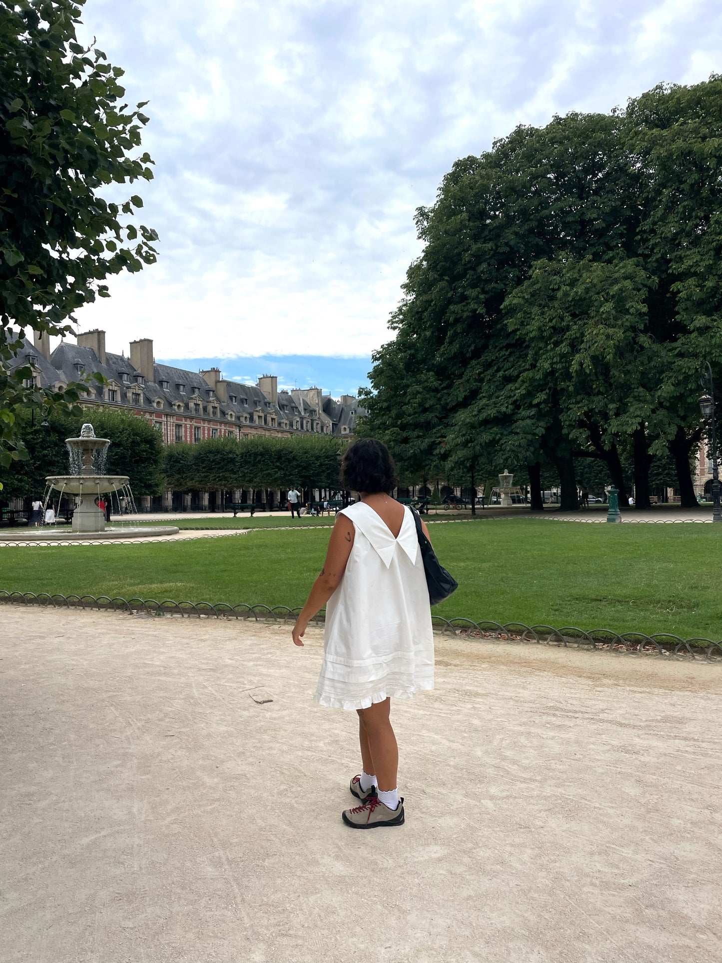 Jenny Mini Dress - Dove