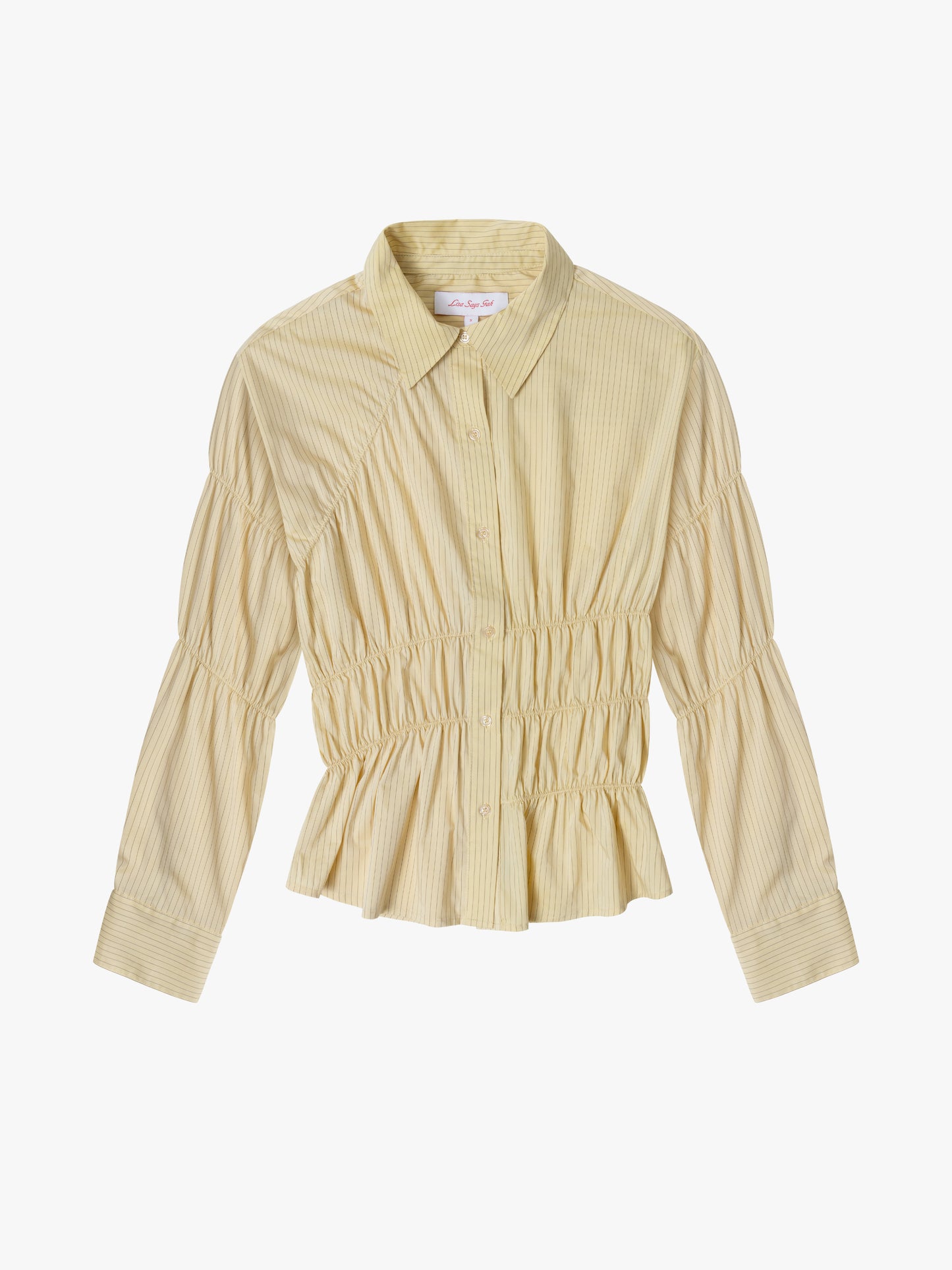 Junie Button Up - Meringue