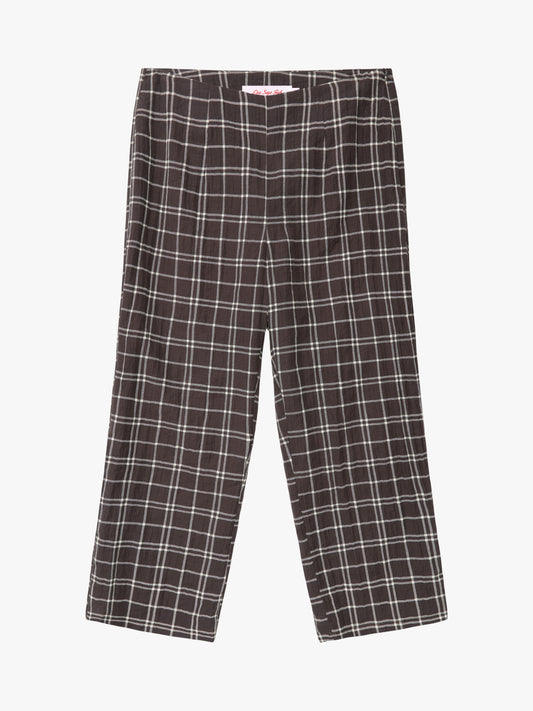 Kristin Pant - Espresso Plaid
