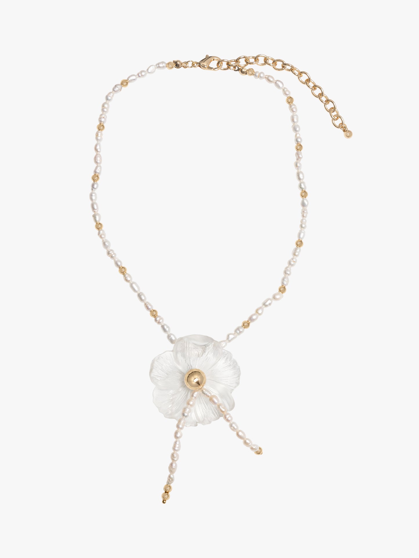 Lara Necklace - Pearl