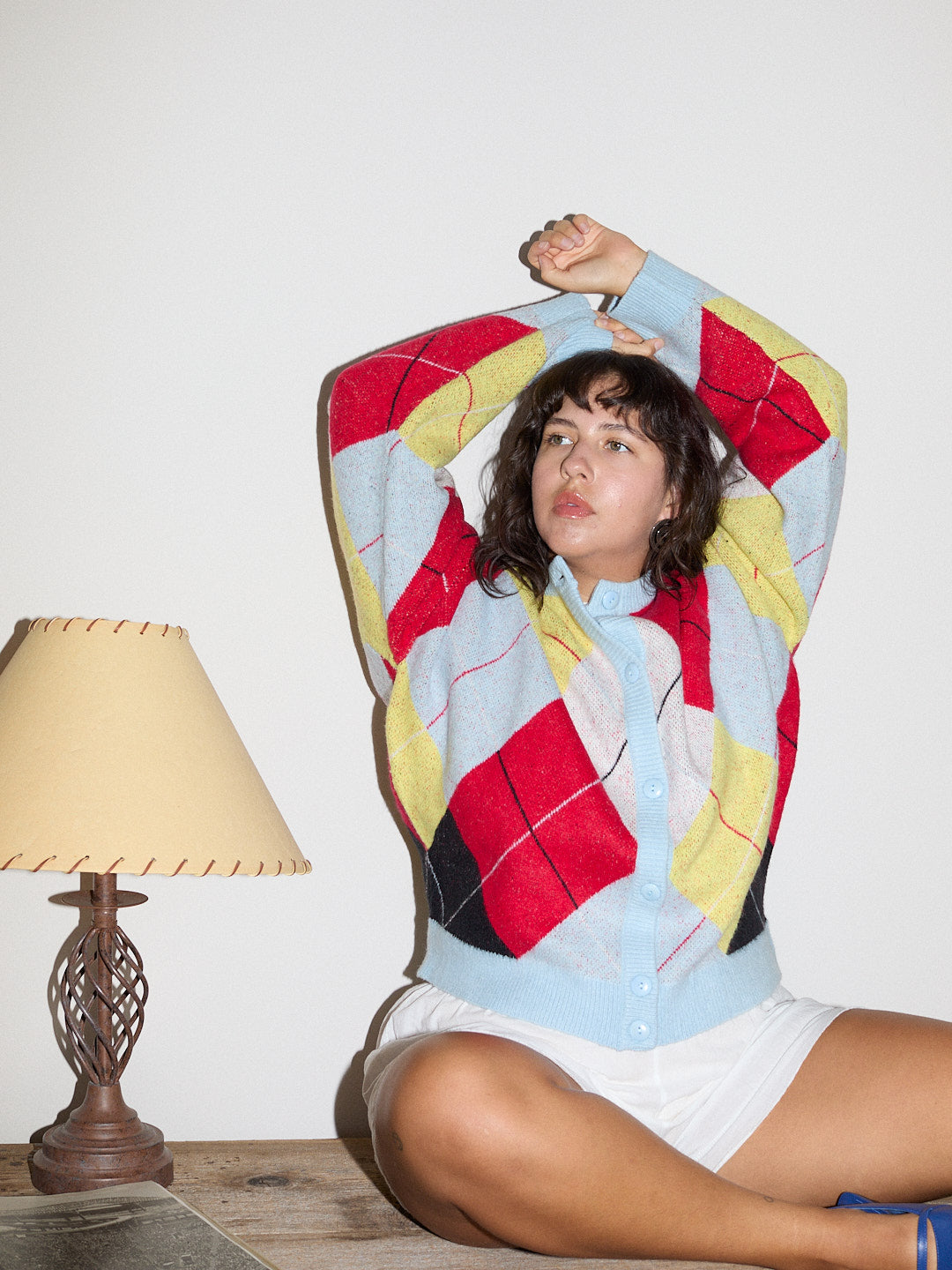 DELADA デラダ OPEN BACK JUMPER SWEATER DELADA デラダ OPEN BACK JUMPER SWEATER