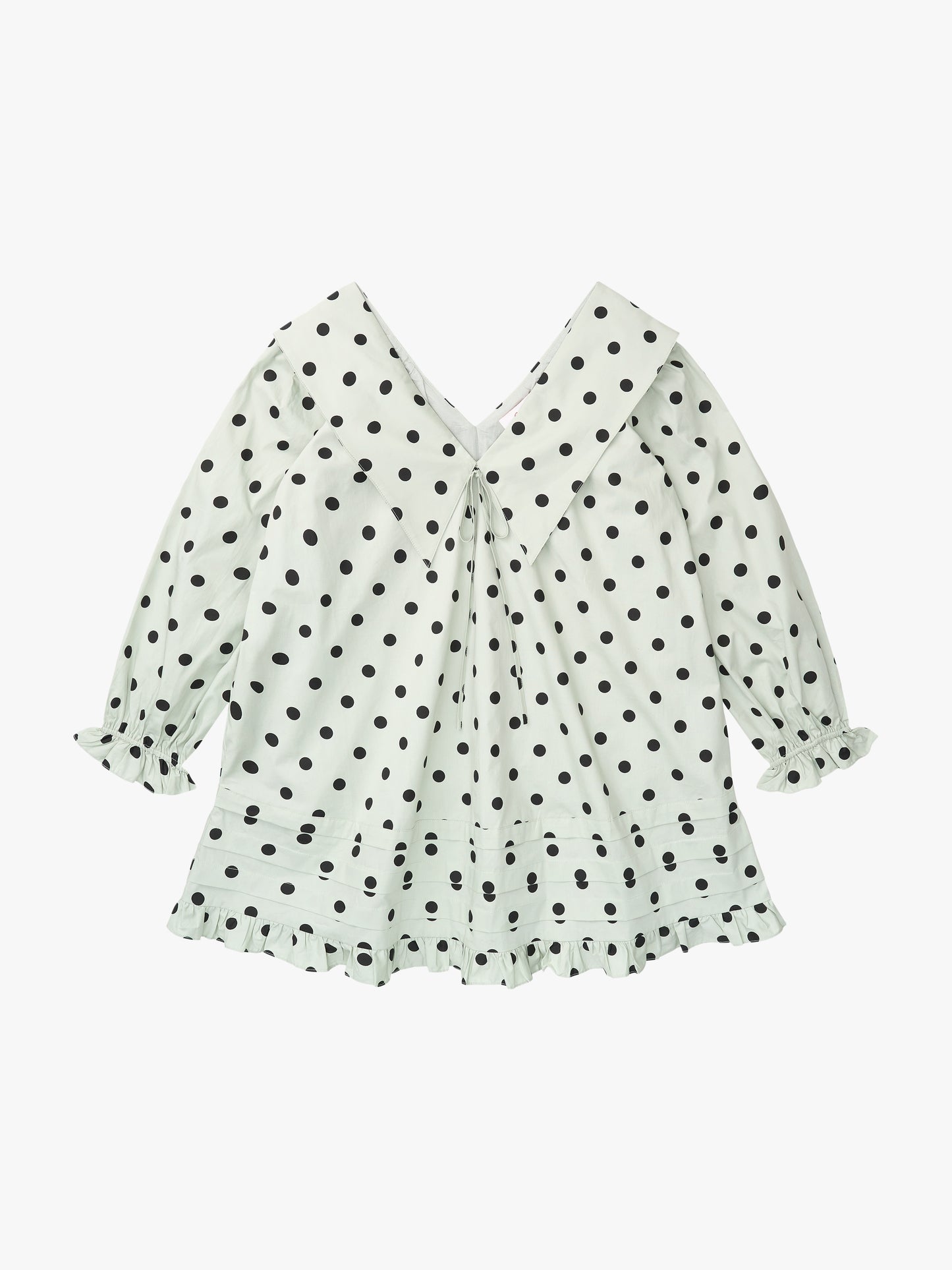 Leigh Dress - Mint Chip Dot