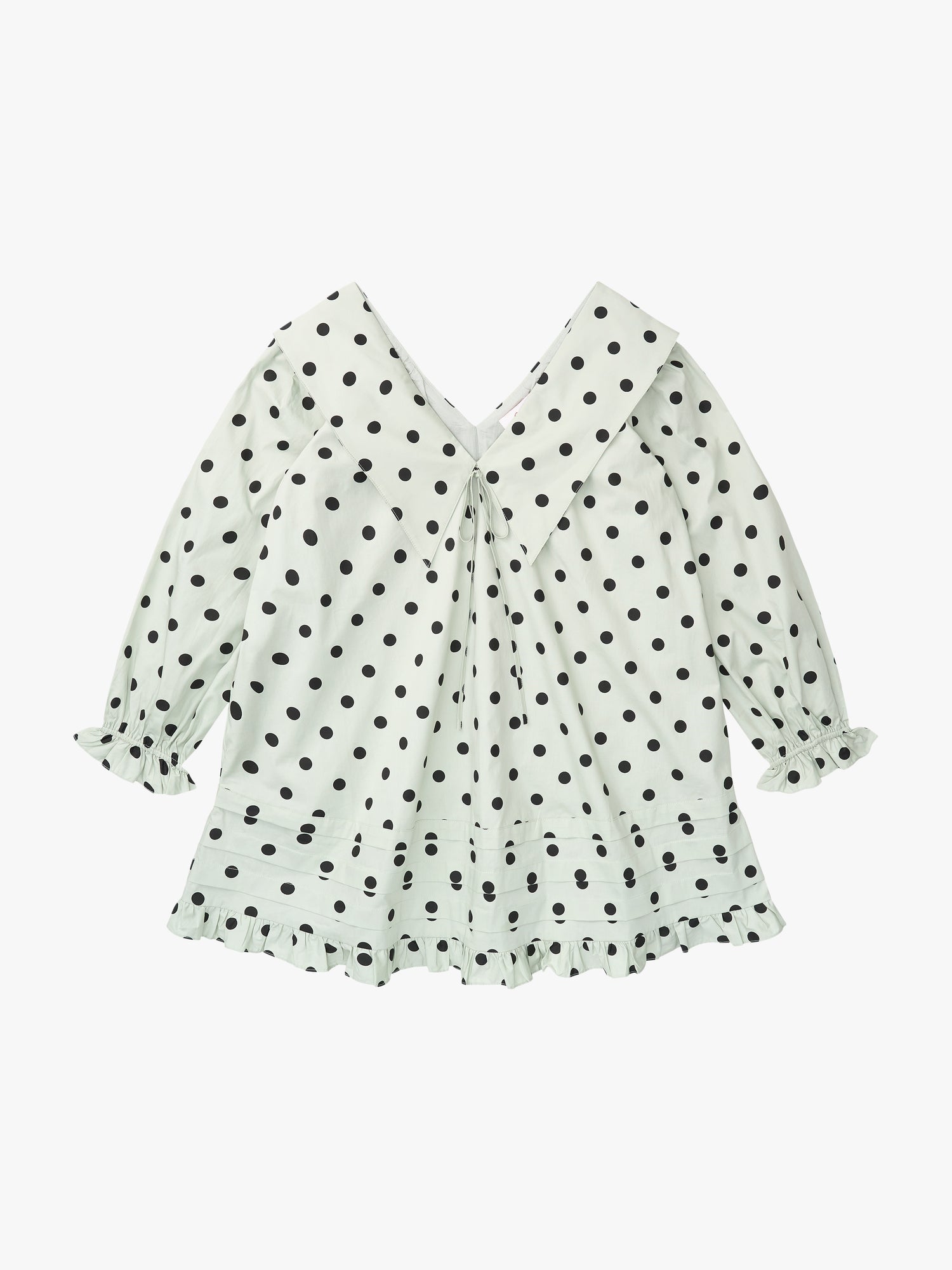 Leigh Dress - Mint Chip Dot