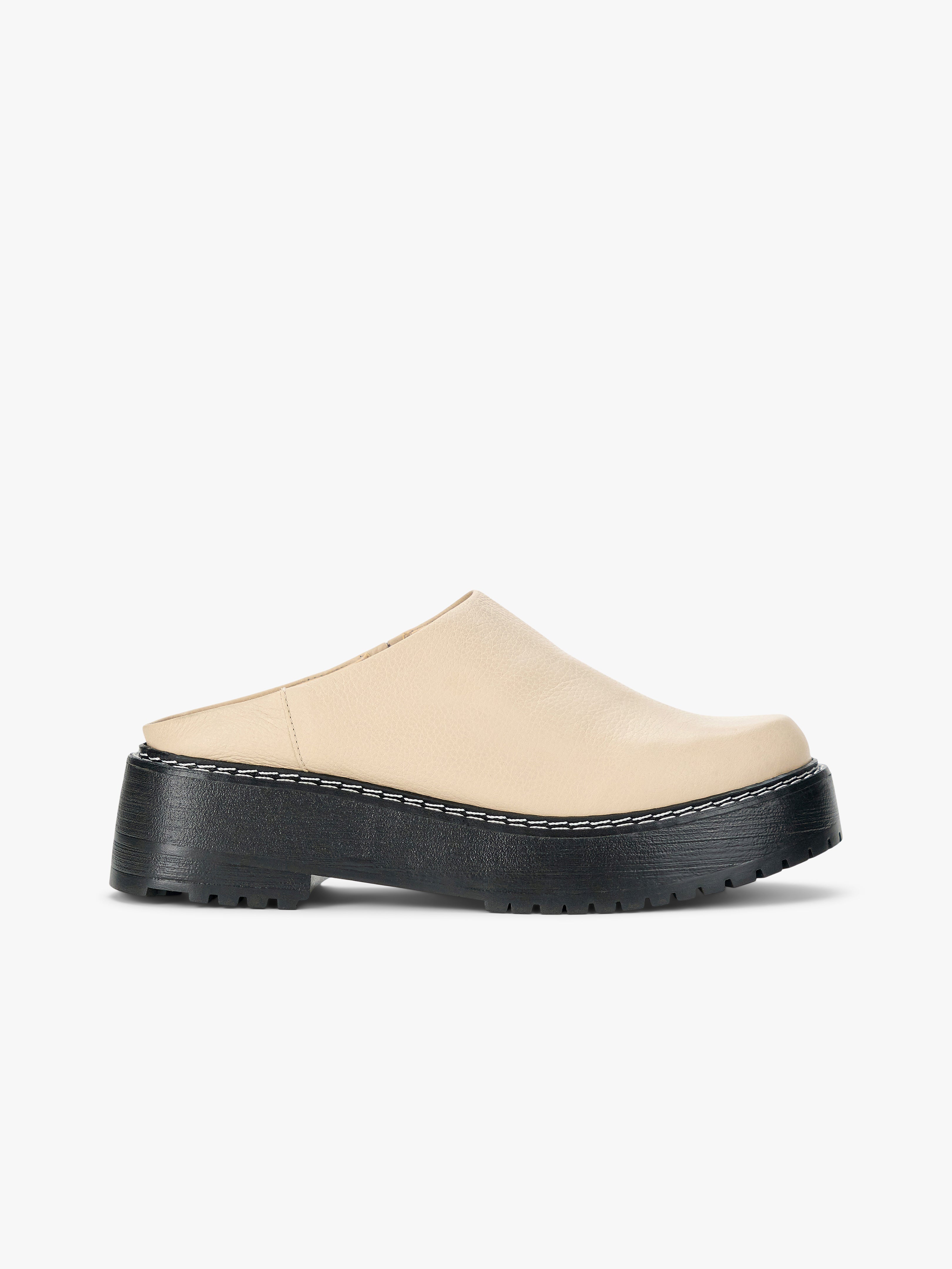Lena Chunky Mule - Oat – Lisa Says Gah