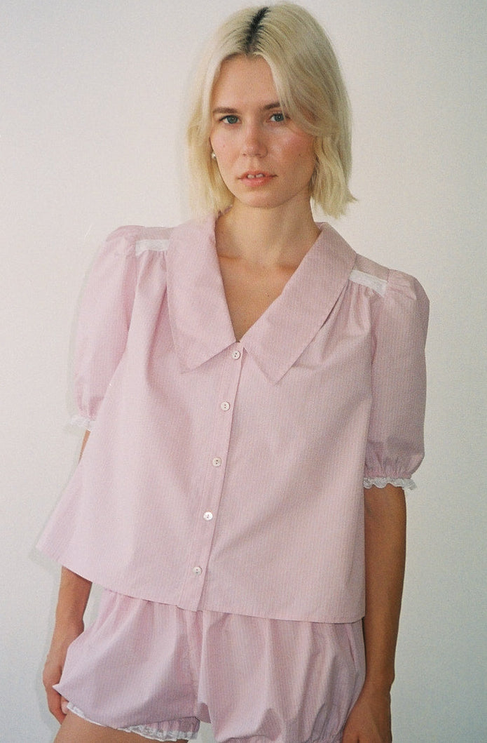 Sam Top - Petal Stripe