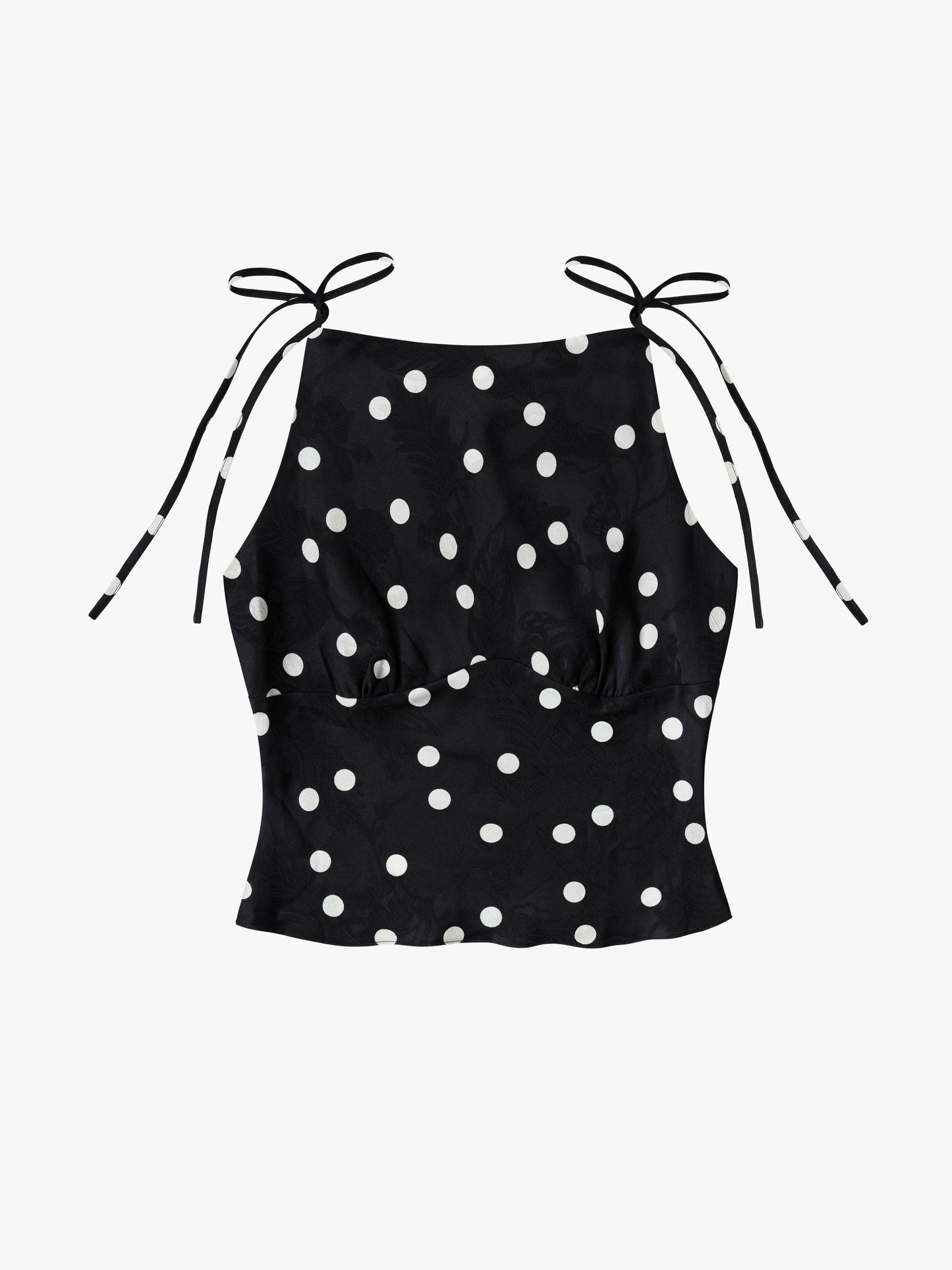Lucy Top - Black Dot