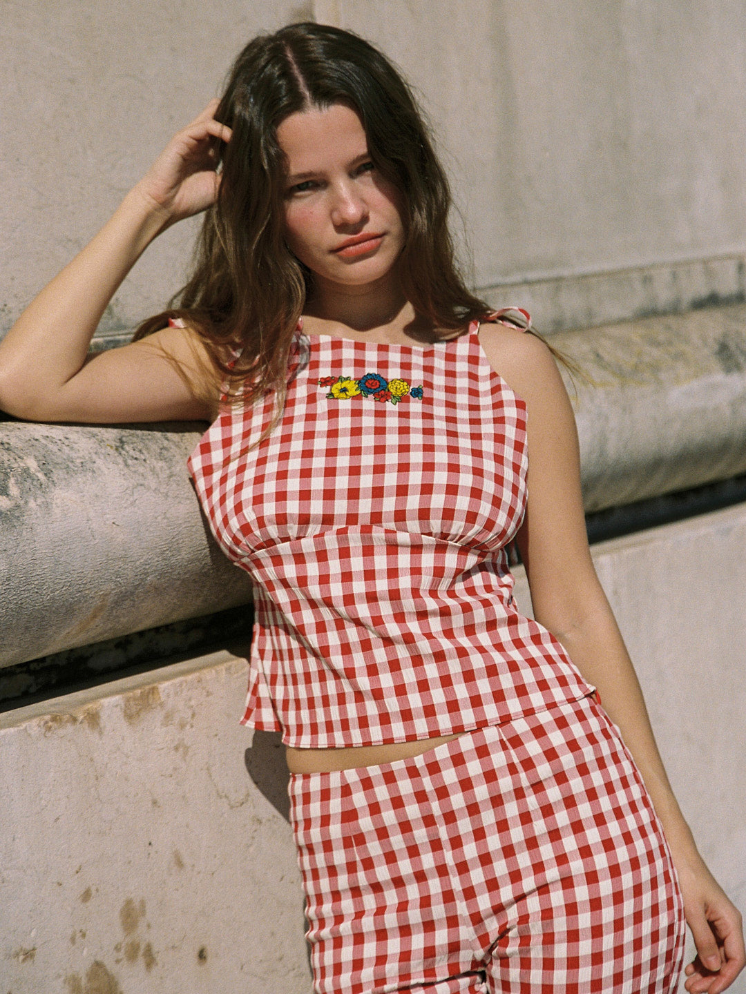 Lucy Top - Cherry – Lisa Says Gah