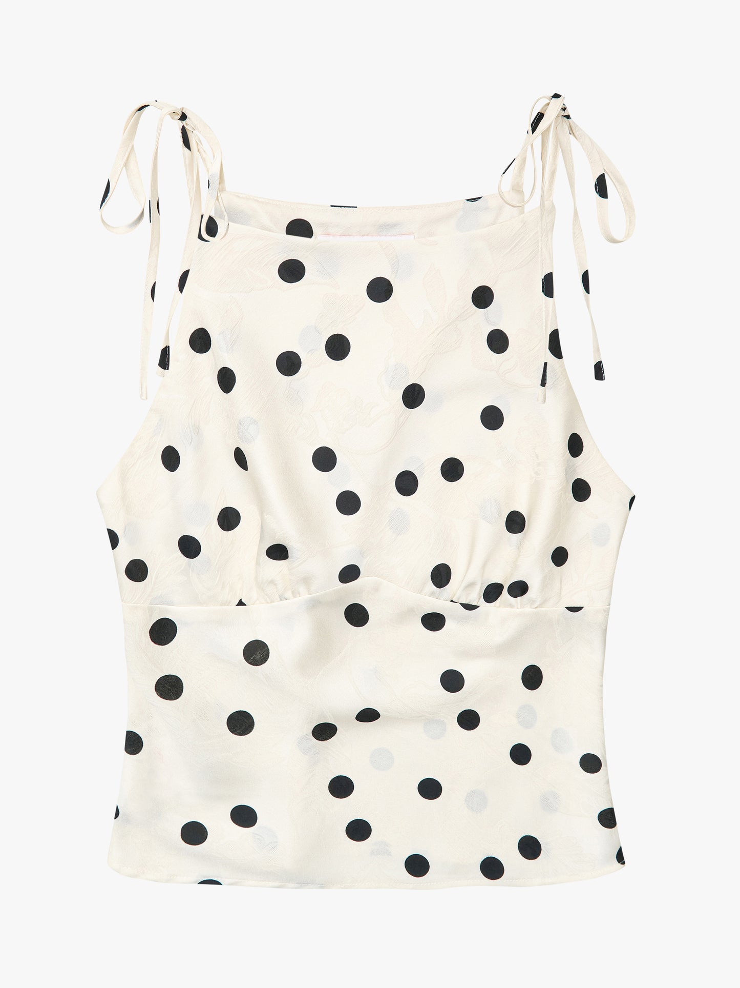 Lucy Top - White Dot