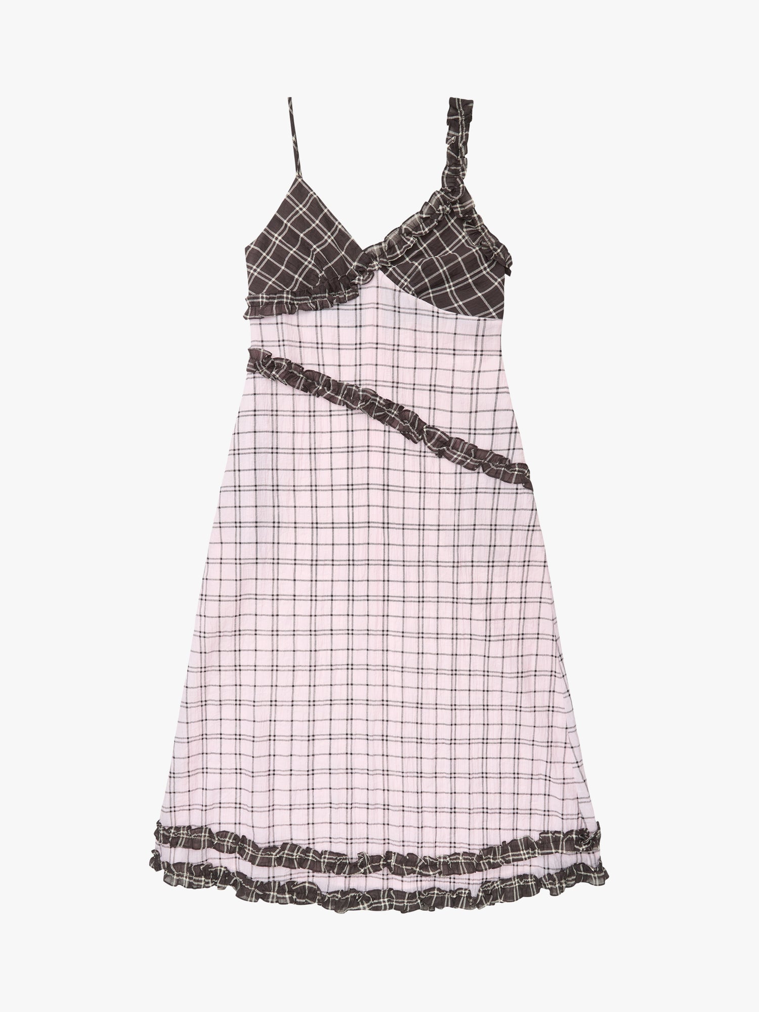 Lulu Dress - Plaid Mix