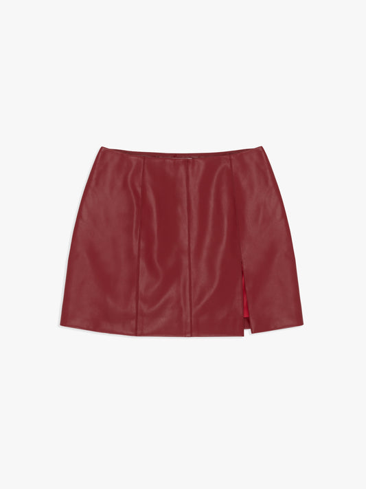Macey Skirt - Cherry Red