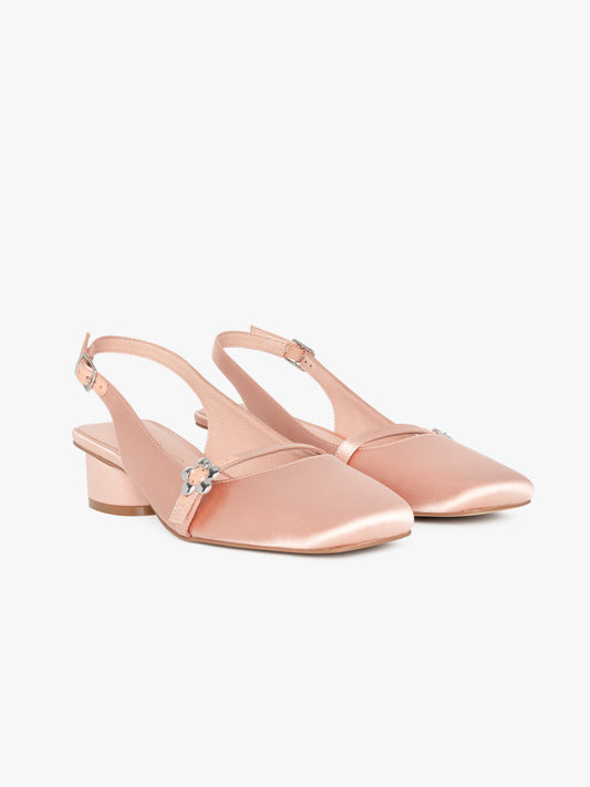 Mackie Heel - Ballet Satin