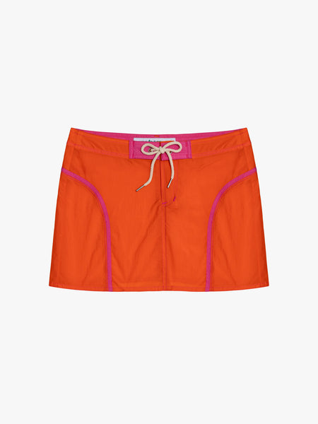 Made Some Mini Skirt - Orange & Pink – Lisa Says Gah