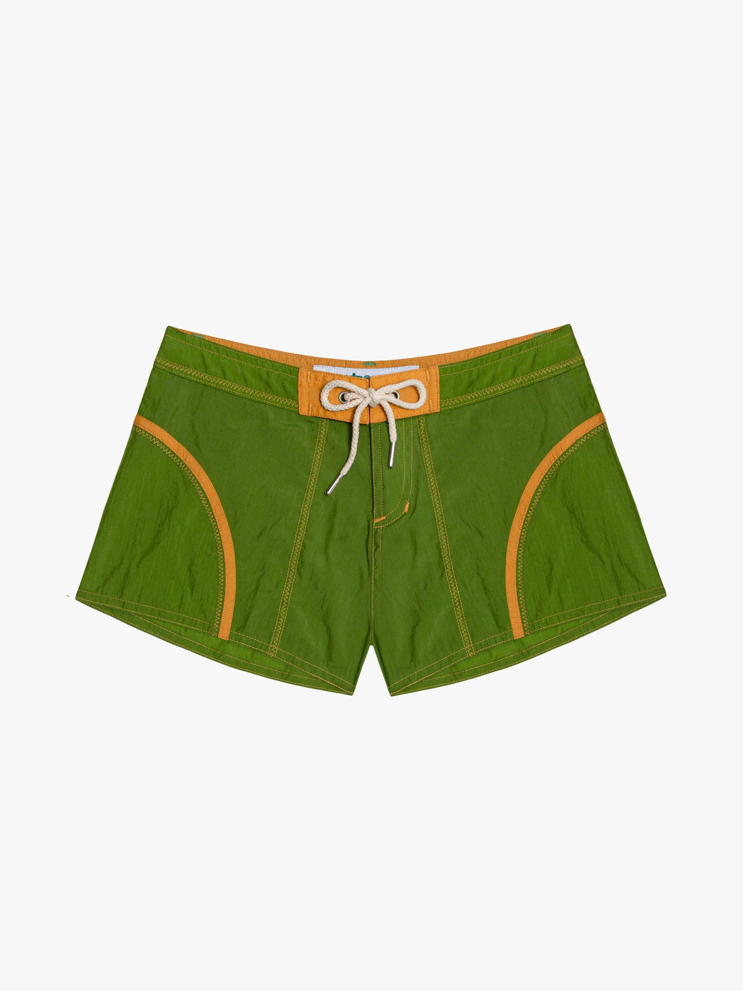 Made Some Short Shorts - Green & Yellow
