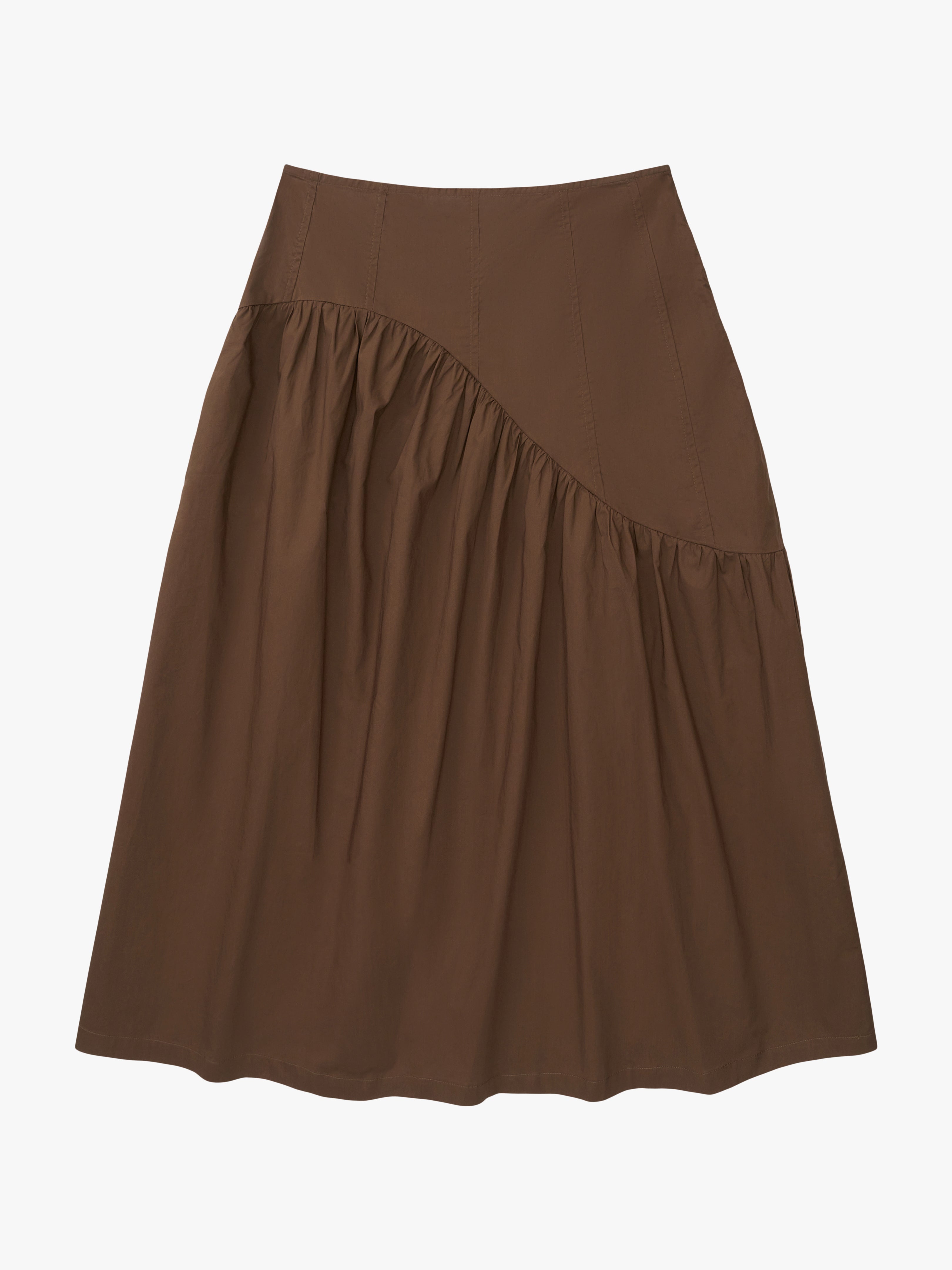 Maeve Midi Skirt - Chocolate – Lisa Says Gah