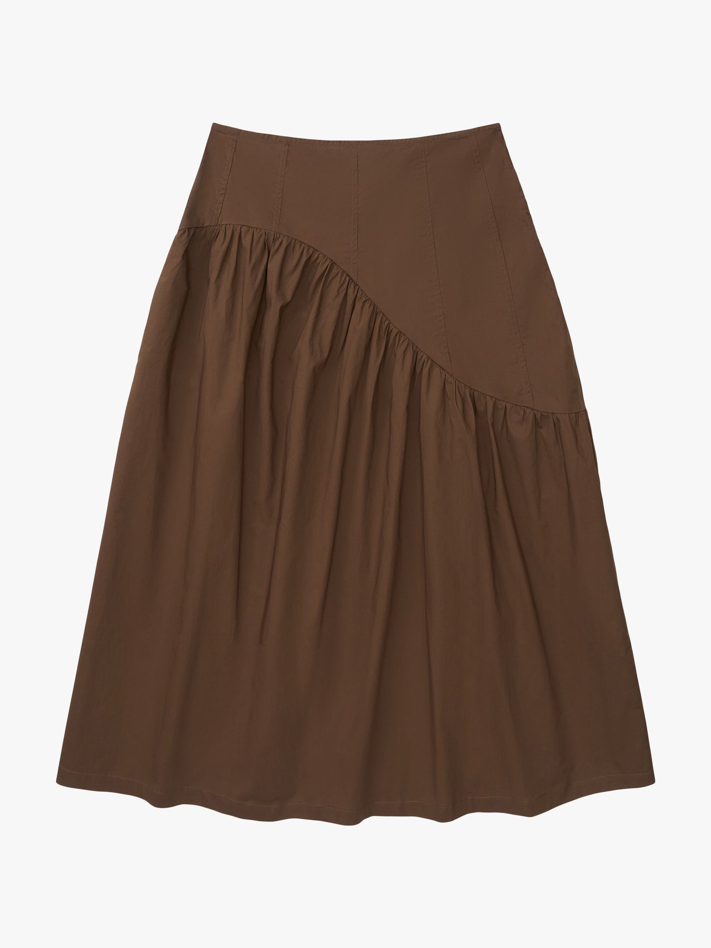 Maeve Midi Skirt - Chocolate