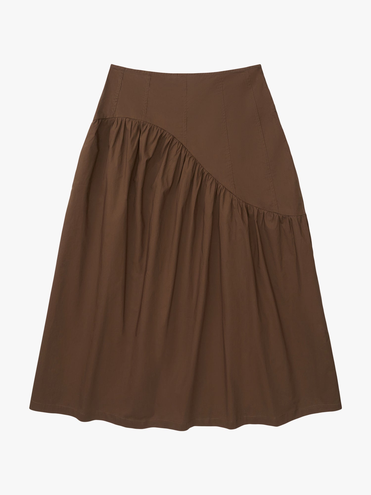 Maeve Midi Skirt - Chocolate