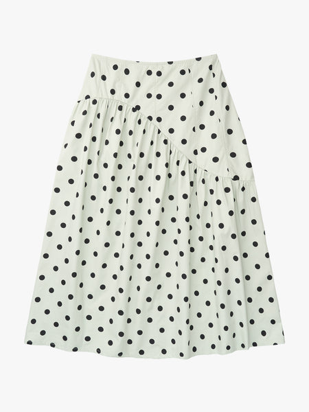 Maeve Midi Skirt - Mint Chip Dot – Lisa Says Gah