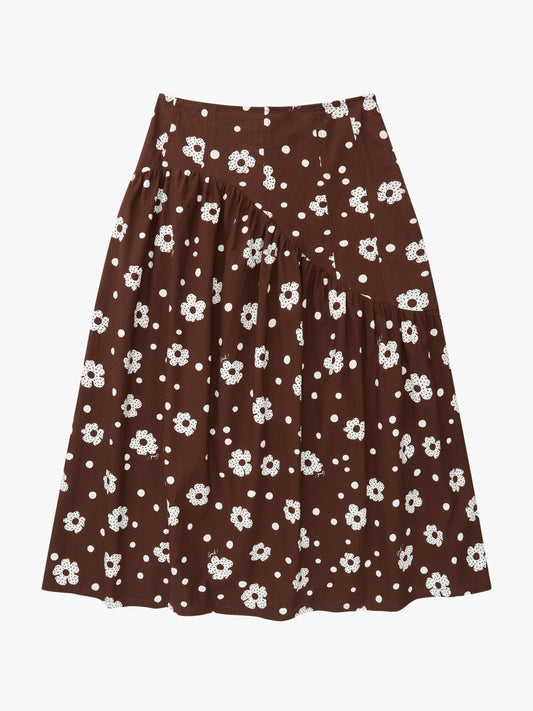 Maeve Midi Skirt - Mod Dot