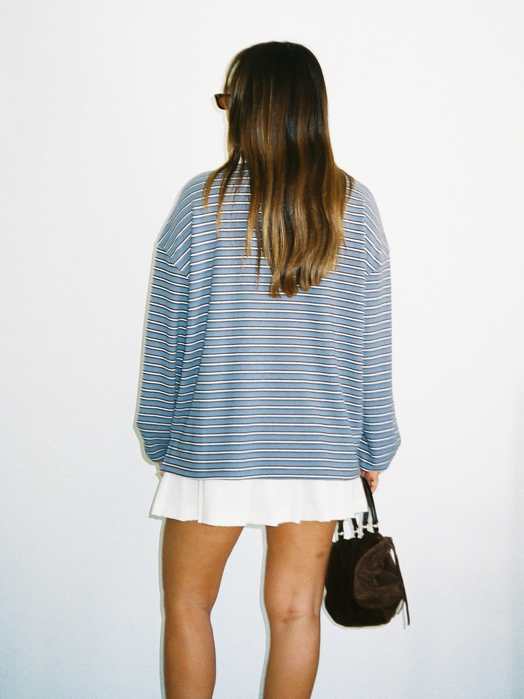 Marin Striped Polo - Blue Stripe