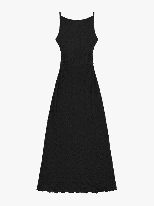 Maya Dress - Black Crinkle