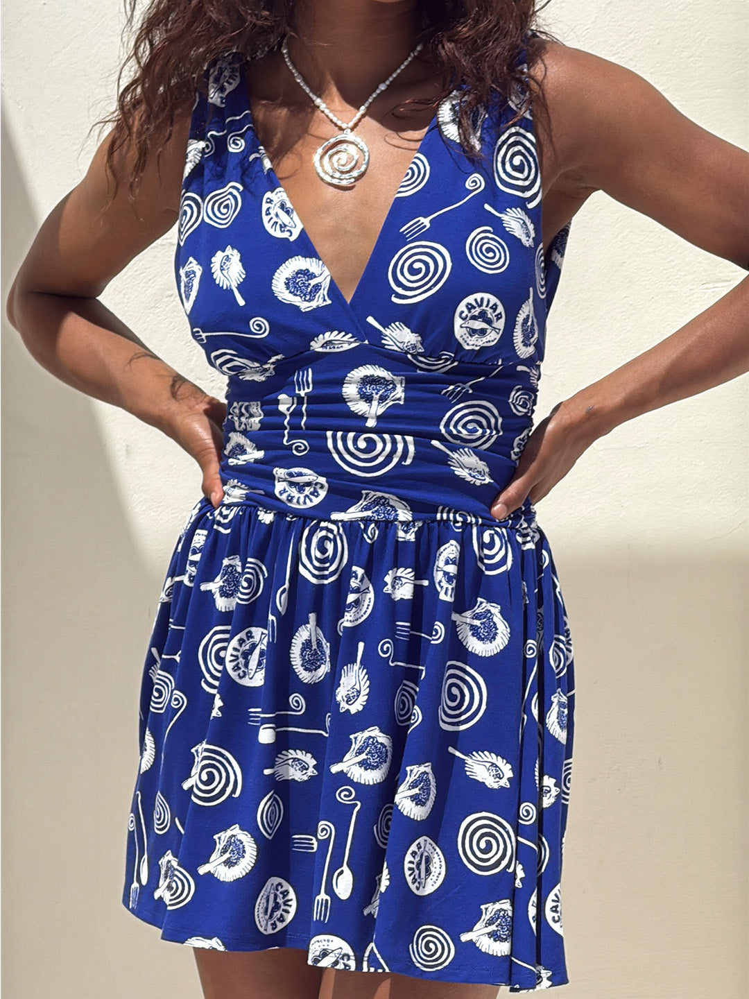 Mila Dress - Caviar Dreams Blue