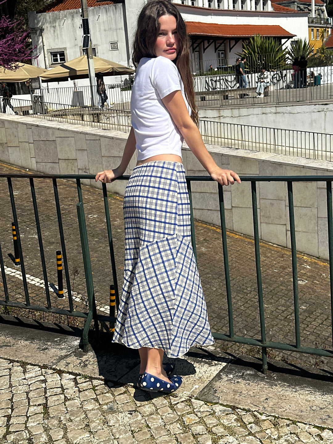 Molly Skirt - Cornflower