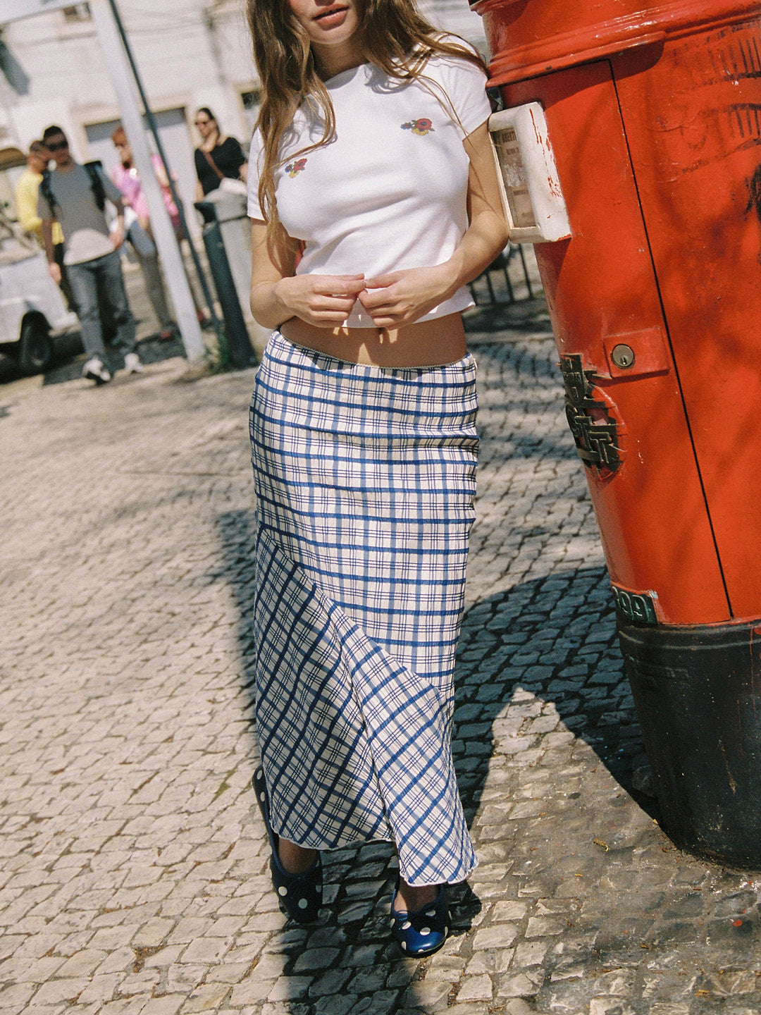 Molly Skirt - Cornflower