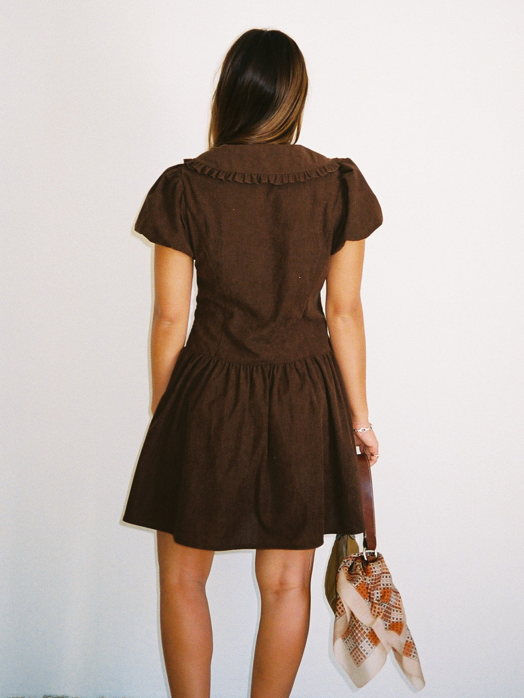 Nellie Dress - Brown