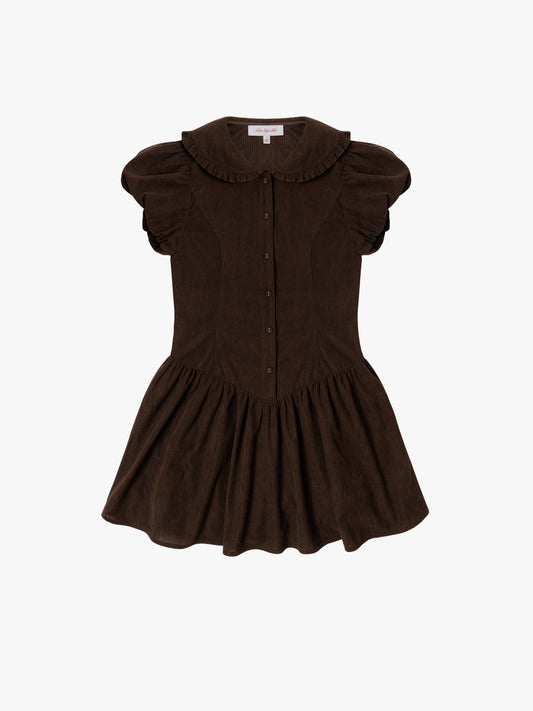 Nellie Dress - Brown