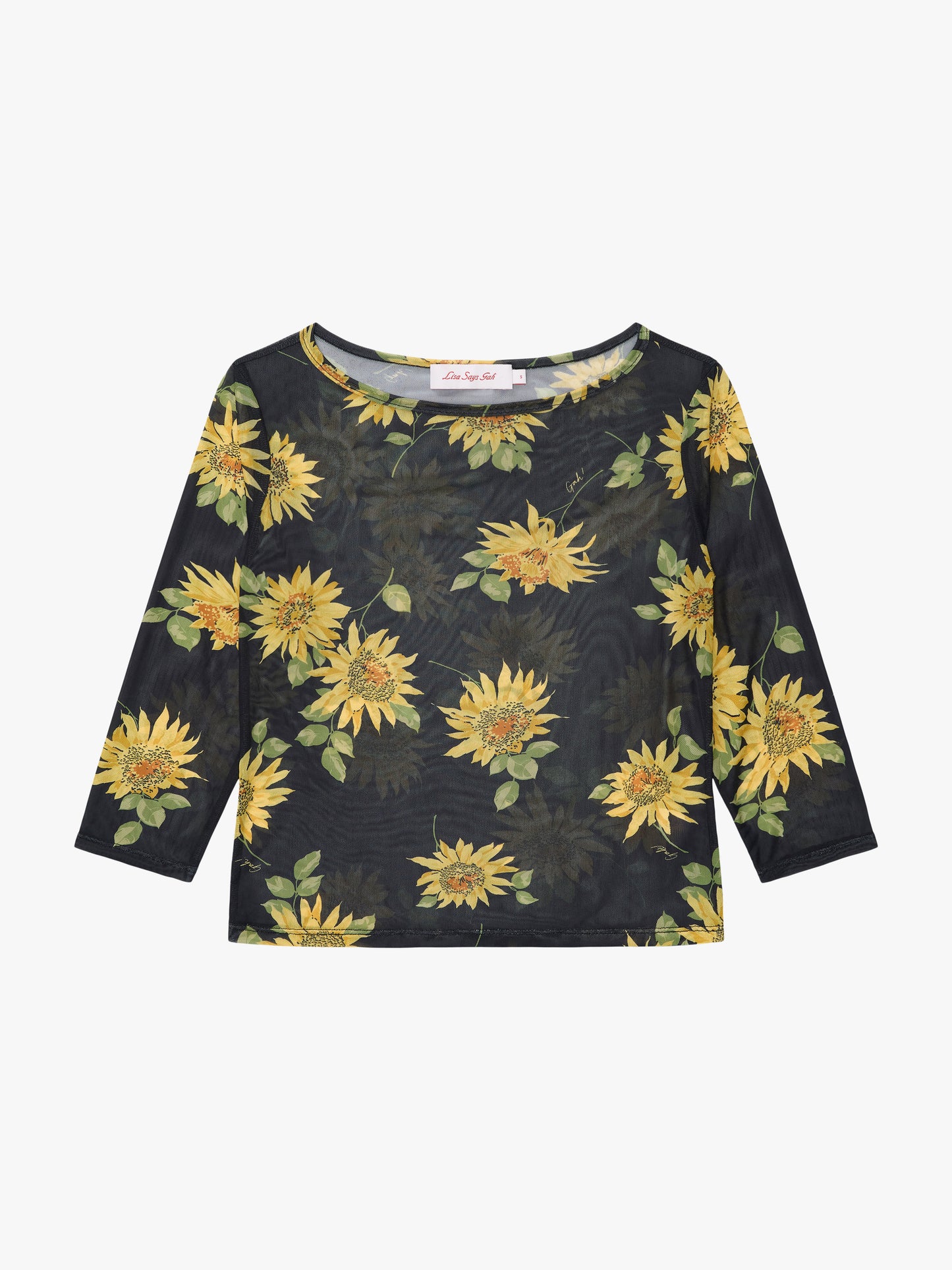Nia Top - Midnight Sunflower