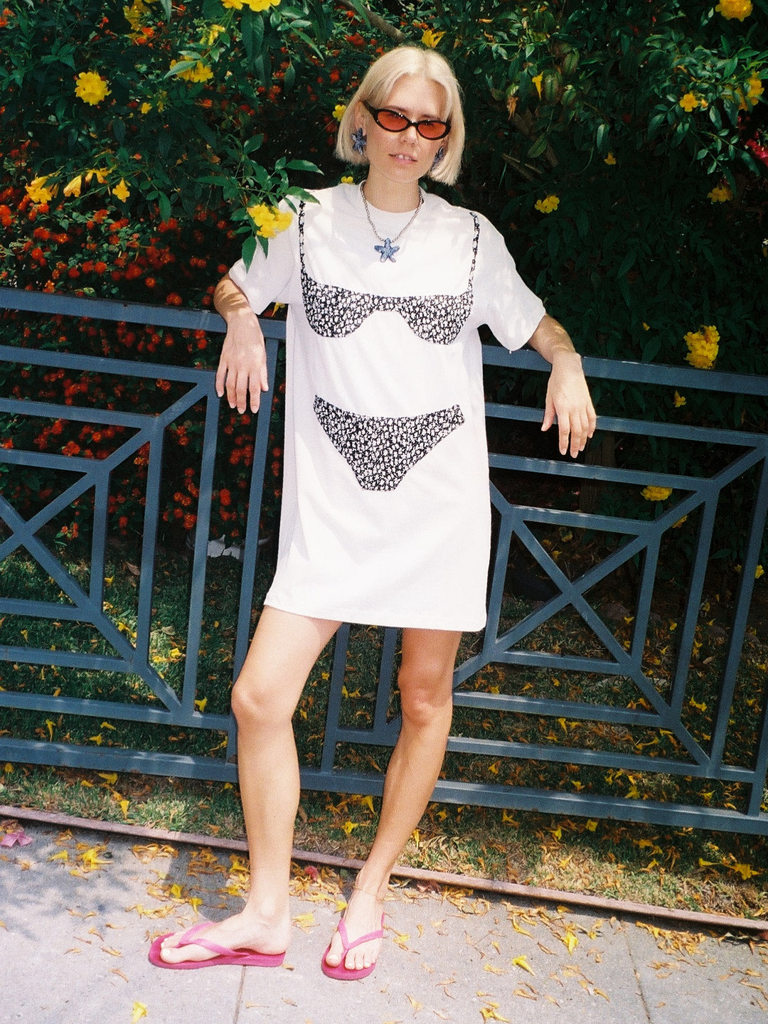 Florida Woman Dress - Black