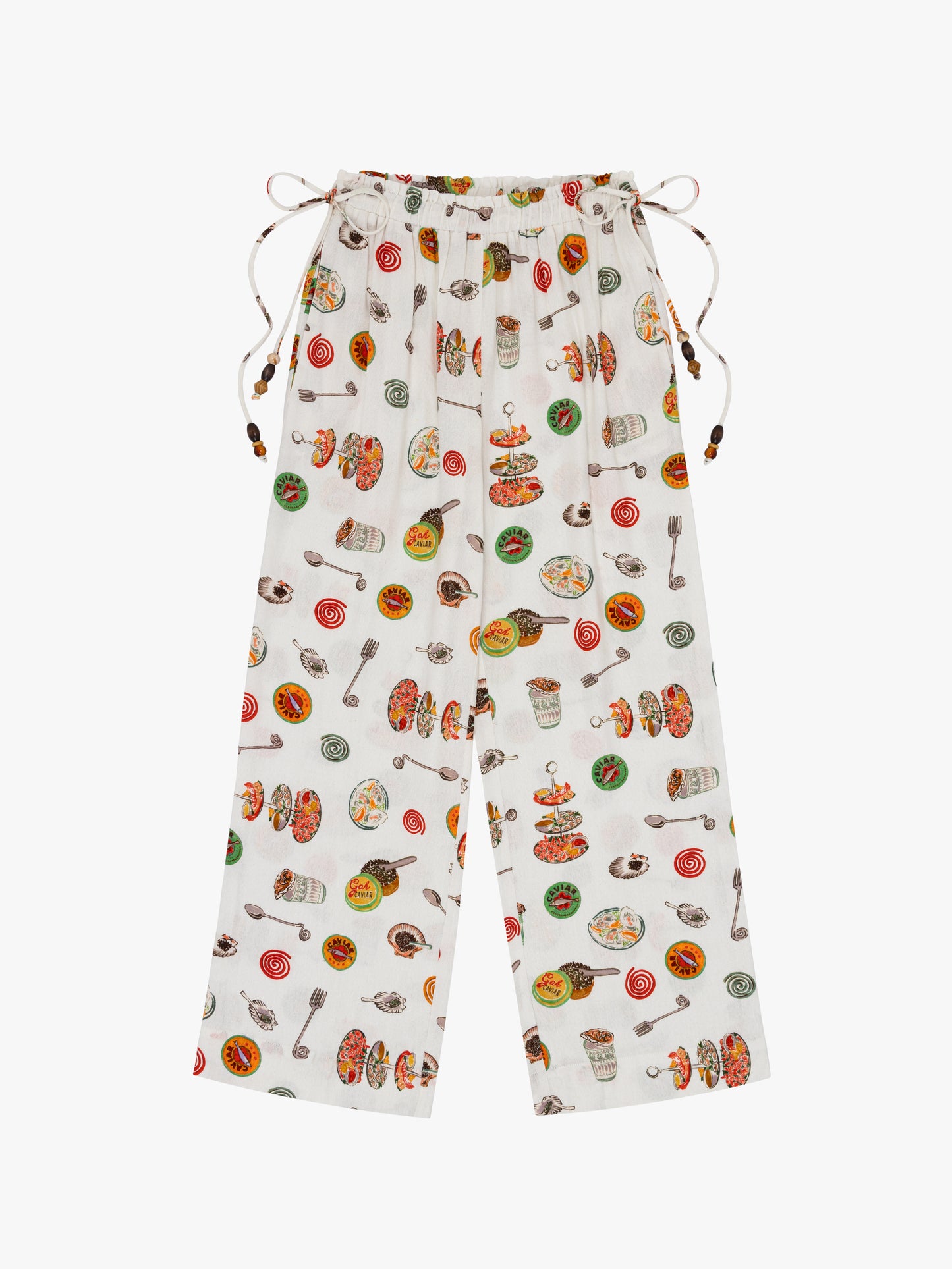 Nora Pant - Caviar Dreams White