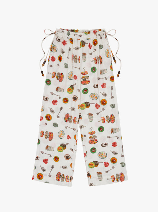 Nora Pant - Caviar Dreams White