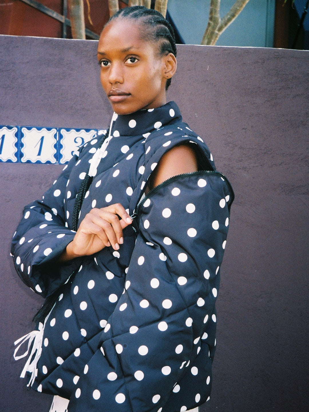 ジャケット・アウター everyone polka-dot 3layer Jacket by AKAD everyone polka-dot 3layer Jacket by akad - メルカリ