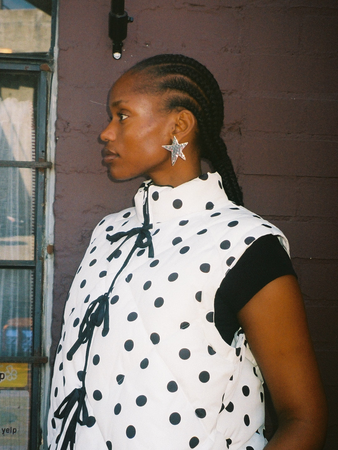 Star Earrings - Silver