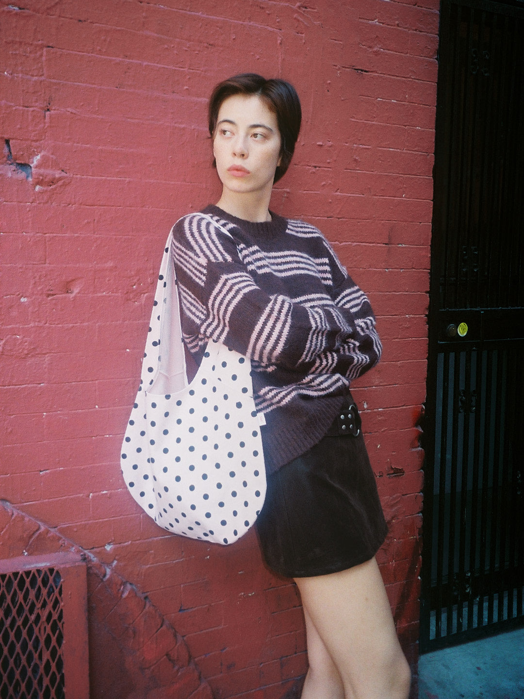 Vera Tote Bag - Pink Dot