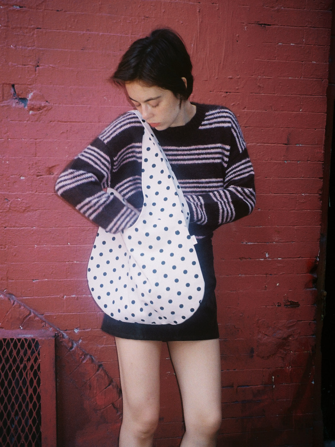 Vera Tote Bag - Pink Dot