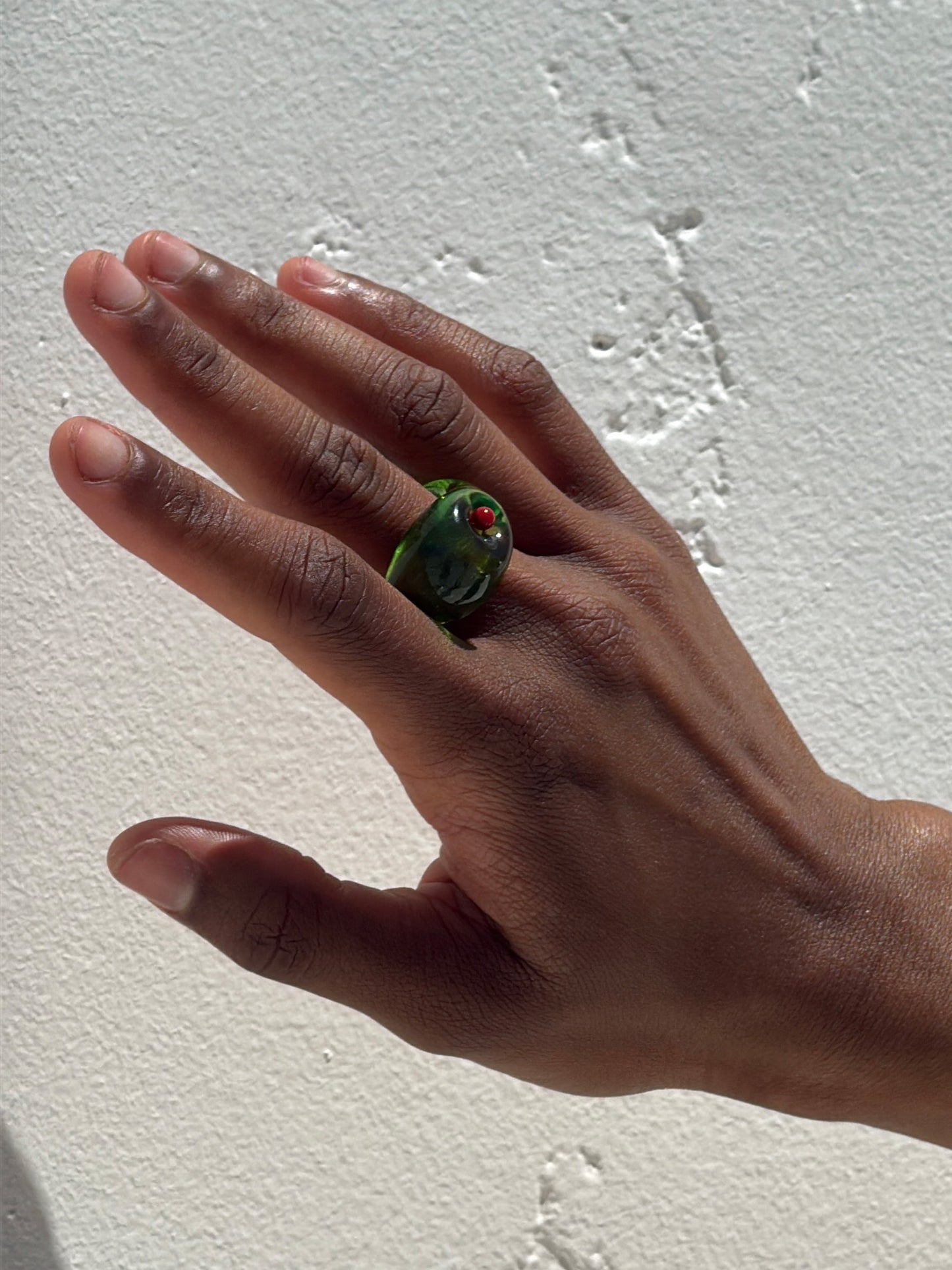Olive Ring - Green
