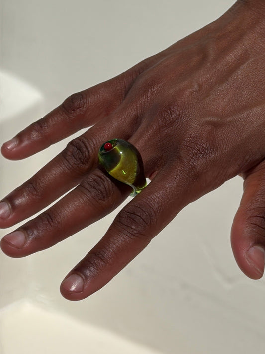 Olive Ring - Green
