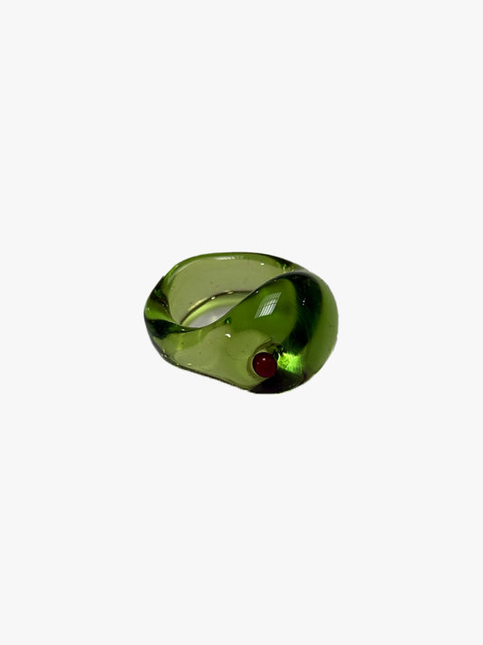 Olive Ring - Green