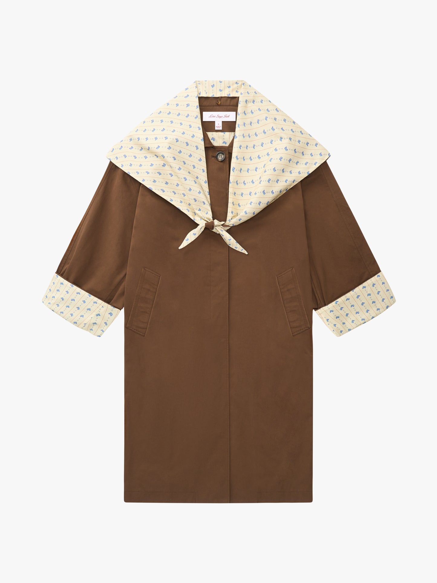 Olson Trench - Saddle/Stable Toile