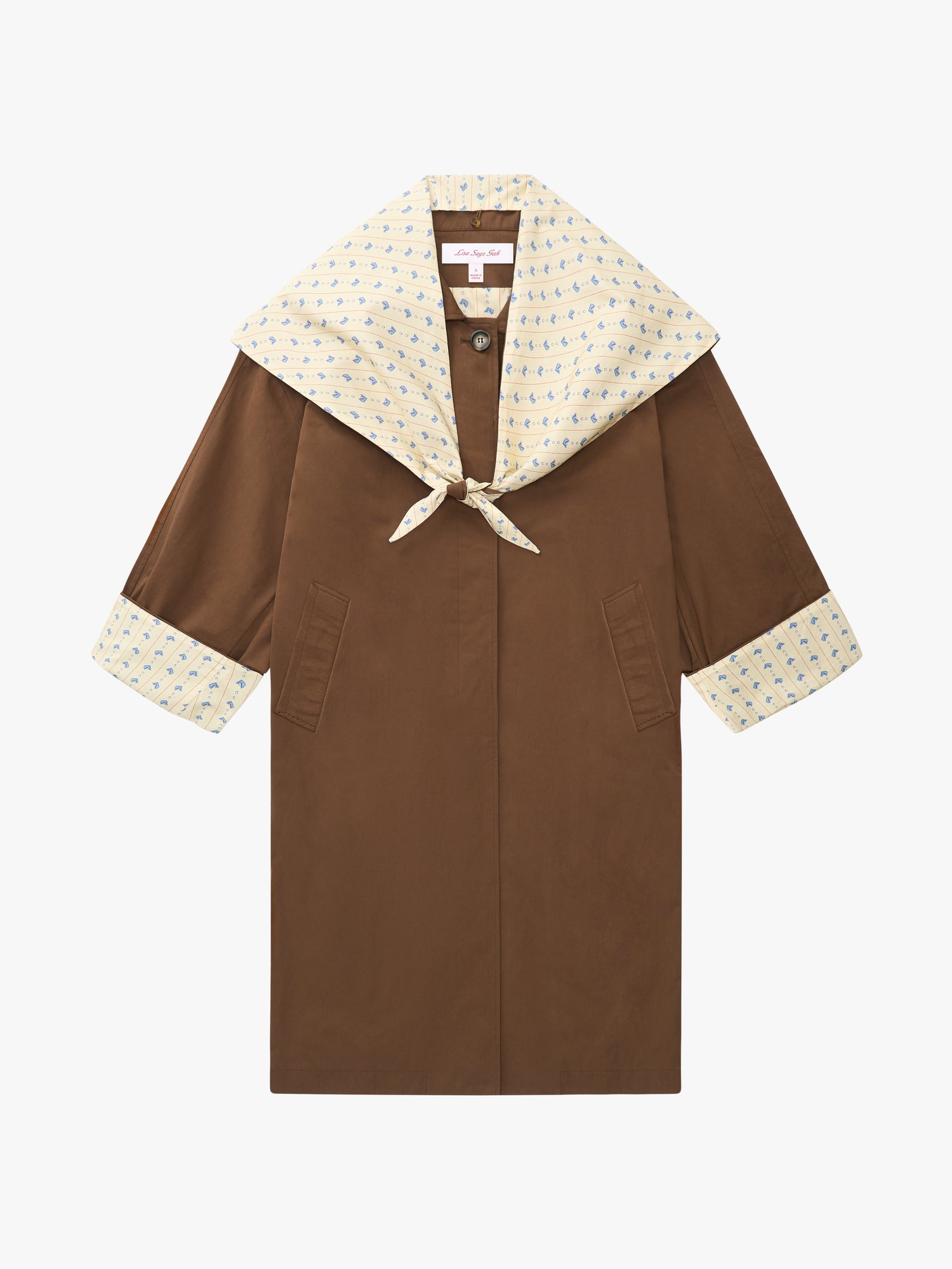 Olson Trench - Saddle/Stable Toile