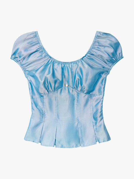 Pat Top - Venetian Blue