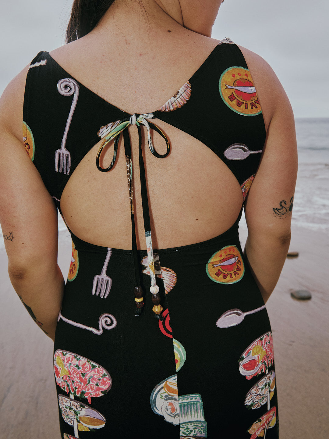 Maya Dress - Caviar Dreams Black